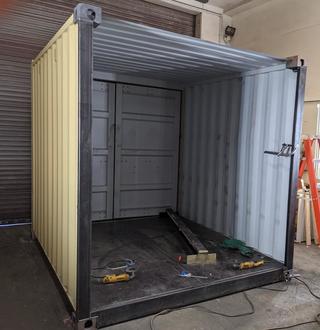 10ft Wide Garage Shipping Container