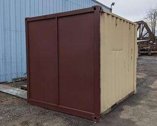 Ten foot storage shipping container wall ten foot storage container front wall