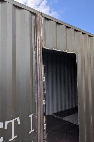 rollup door vertical frame