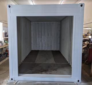 Roll up and container framing paint