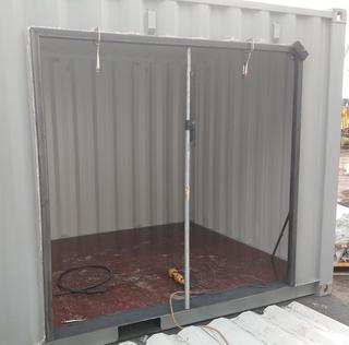 8ft Wide shipping container roll up door