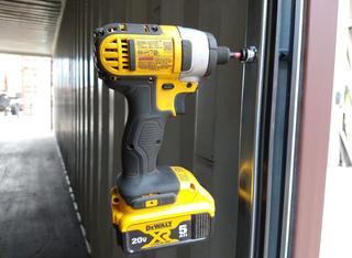 roll up door track fastening