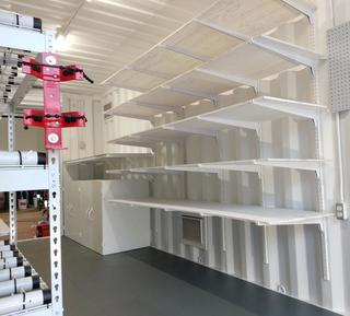 Adjustable shelving Adjustable shelving